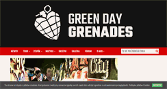 Desktop Screenshot of green-day.com.pl